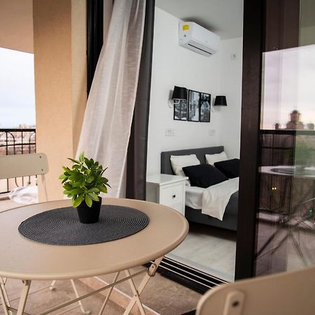 Rooftop Terrace Appartement Belgrado Buitenkant foto