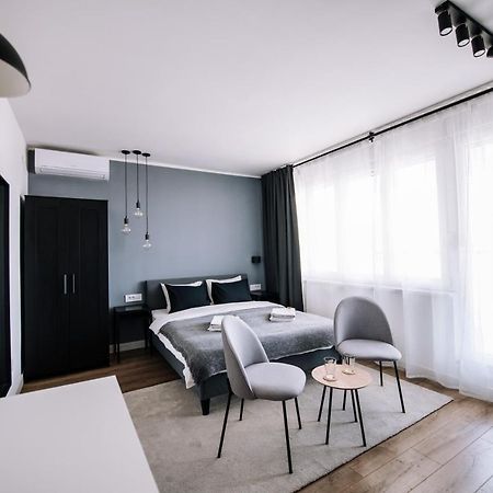 Rooftop Terrace Appartement Belgrado Buitenkant foto