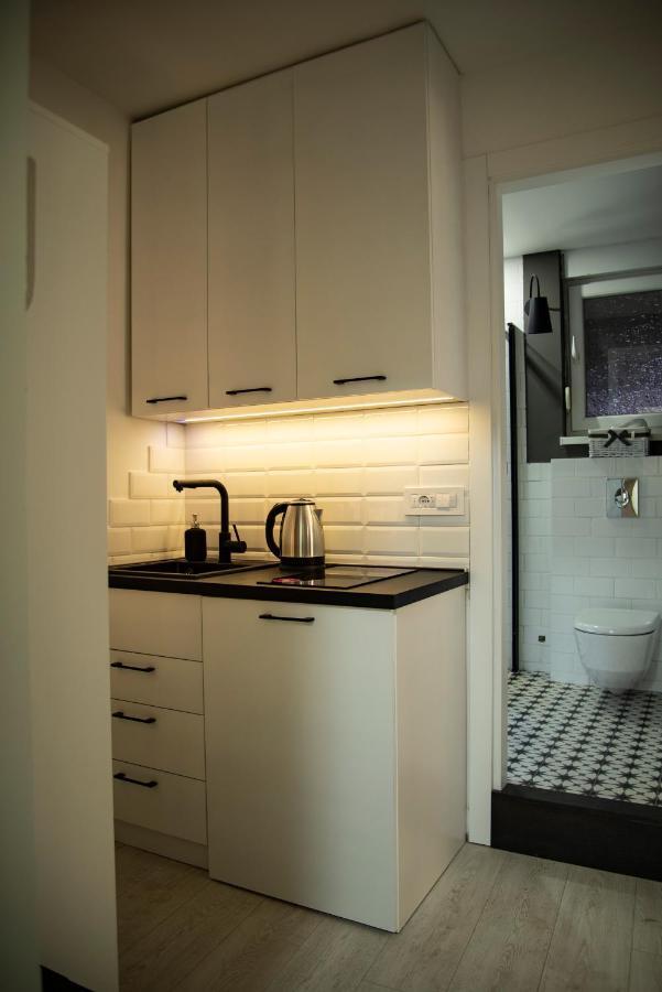 Rooftop Terrace Appartement Belgrado Buitenkant foto