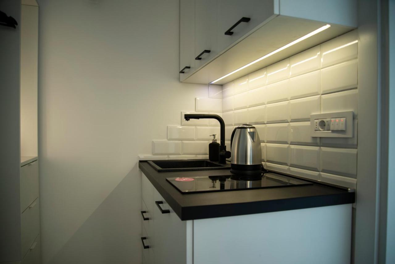 Rooftop Terrace Appartement Belgrado Buitenkant foto