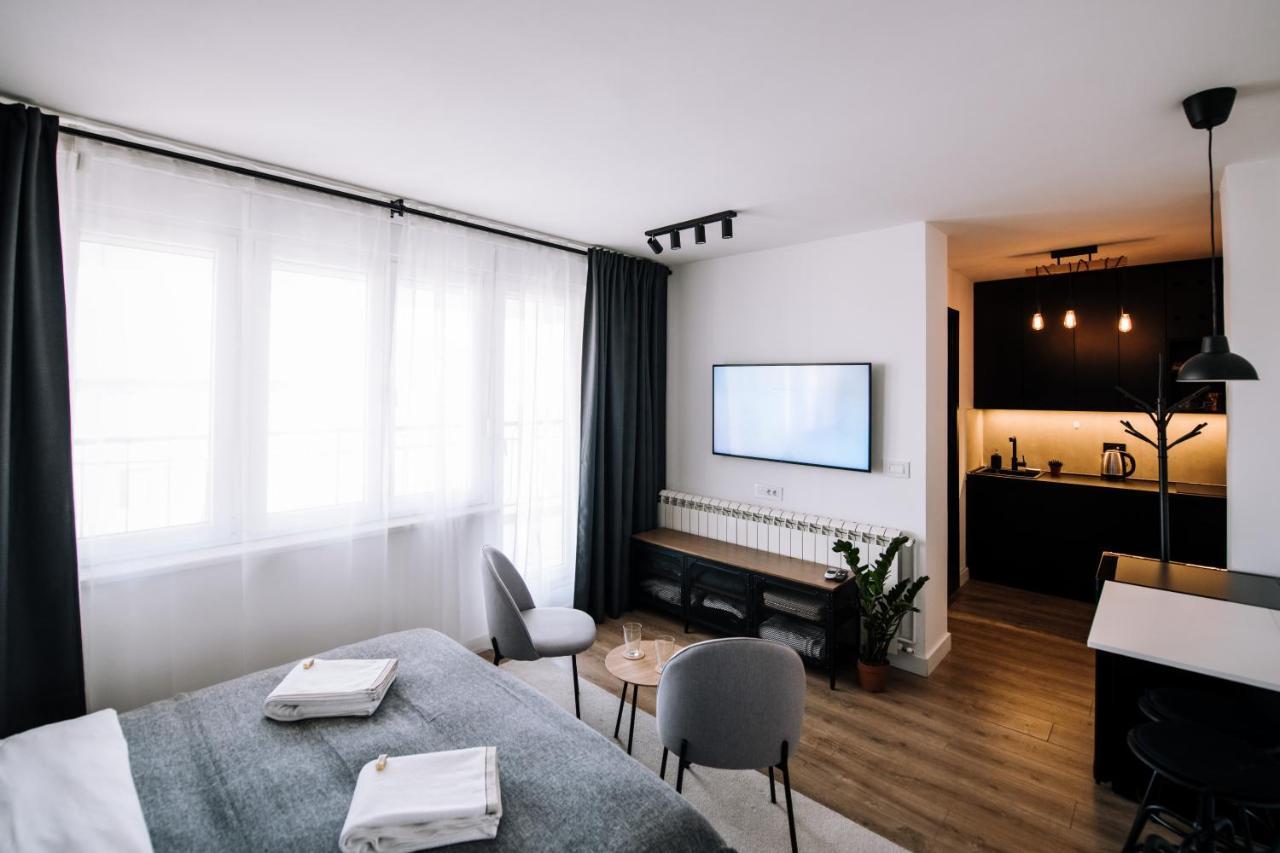 Rooftop Terrace Appartement Belgrado Buitenkant foto